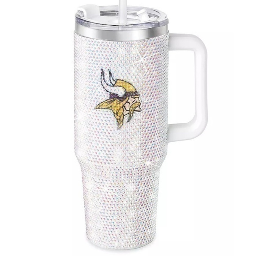 NIB. NFL Minnesota Vikings Bling Colossal Tumbler